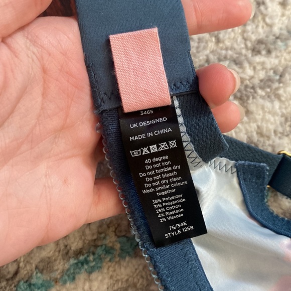 Royce Florence Teal Nursing Bra - Picture 8 of 10